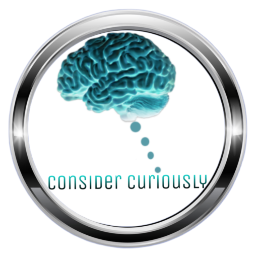 consider curiously logo, brain